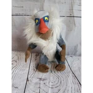 Disney Store Lion King Rafiki Bean Bag Plush 8in Stuffed Animal